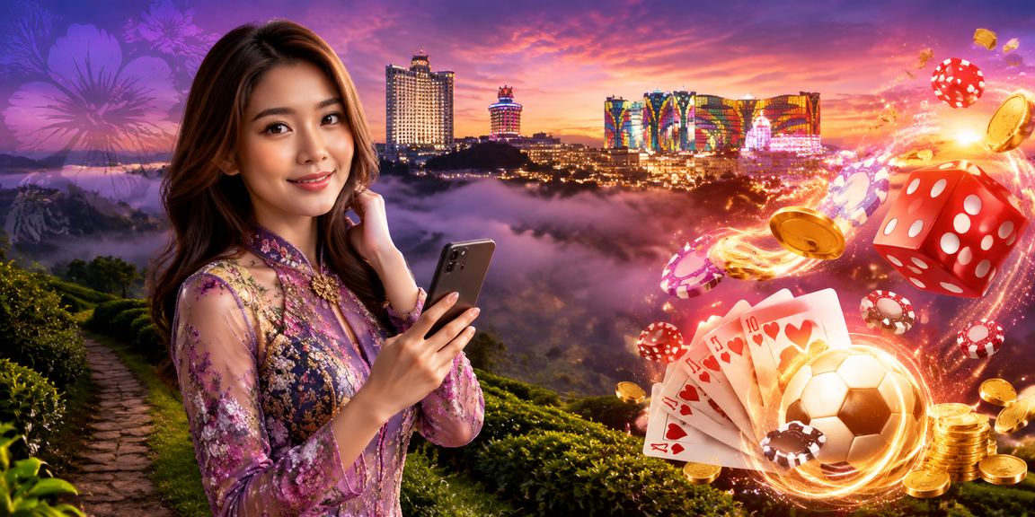 Pemain di Genting Highlands mengakses pertaruhan sukan melalui akaun 7113