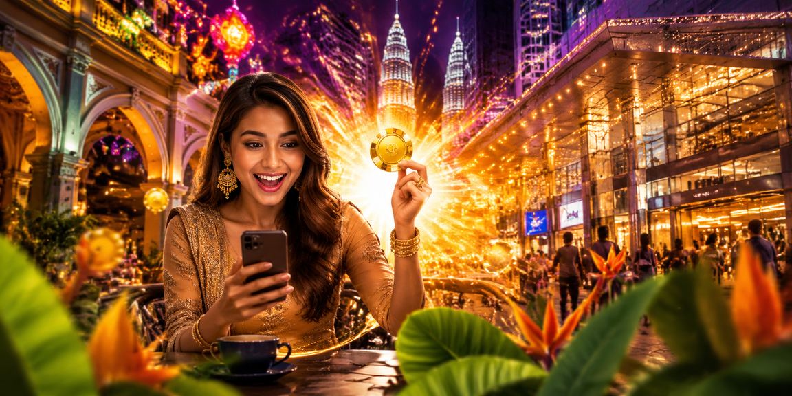 Pemandangan kasino mudah alih di Kuala Lumpur
