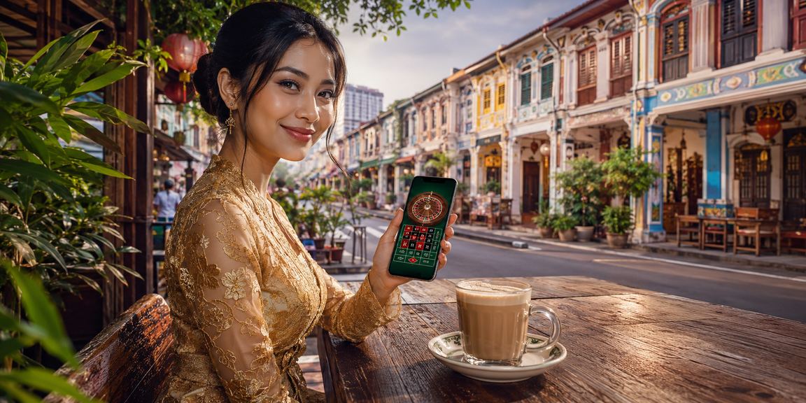 Meja roulette di Penang